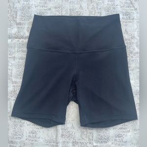 COPY - COPY - COPY - lululemon Align™ High-Rise Short 6", 6 size,Black